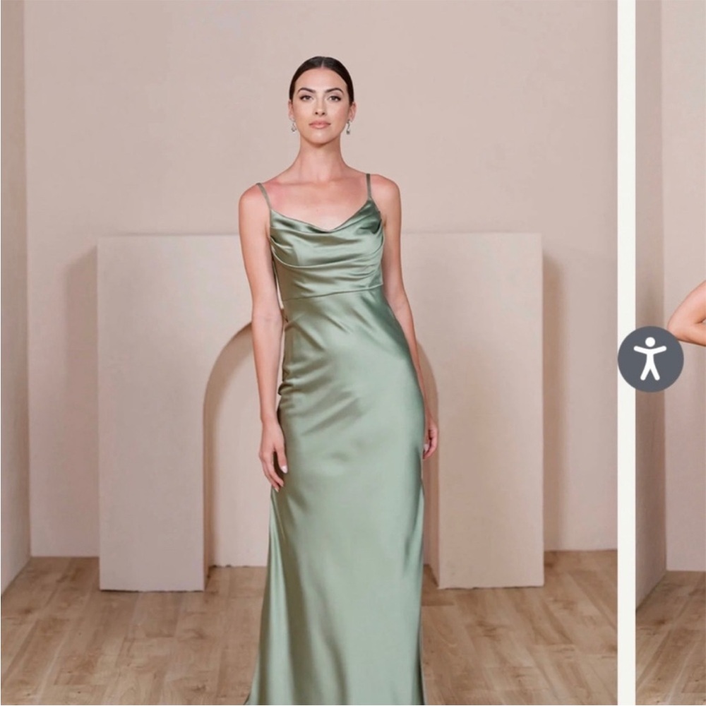 Revelry silver sage skye dress!